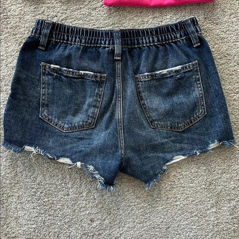 Aerie Daydream High Rise Denim Shorts - Picture 5 of 10